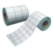 可移合成纸空白打印标签