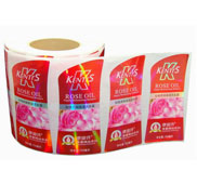 哑银 洗发水标签