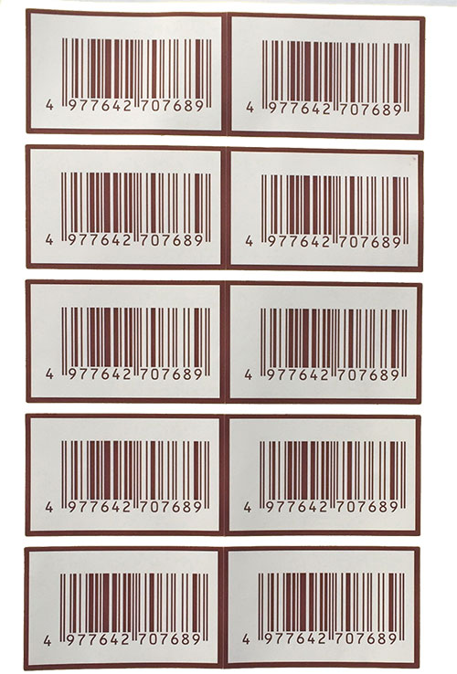 铜版纸-条码标签